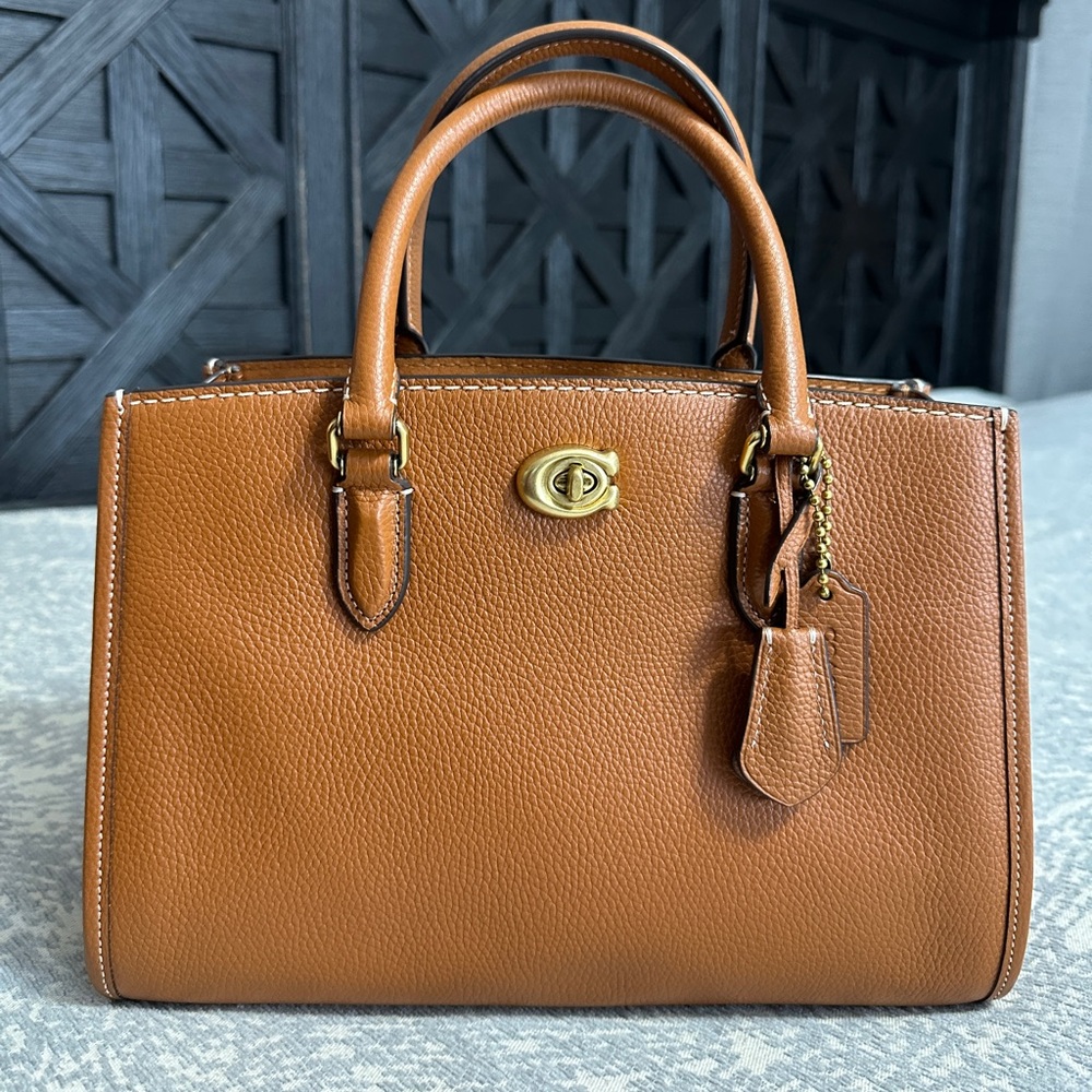 COACH Brooke Carryall 28 (Burnished Amber)